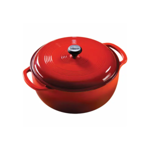 Lodge Enameled Cast Iron Dutch Oven 6 Quarts - Red
