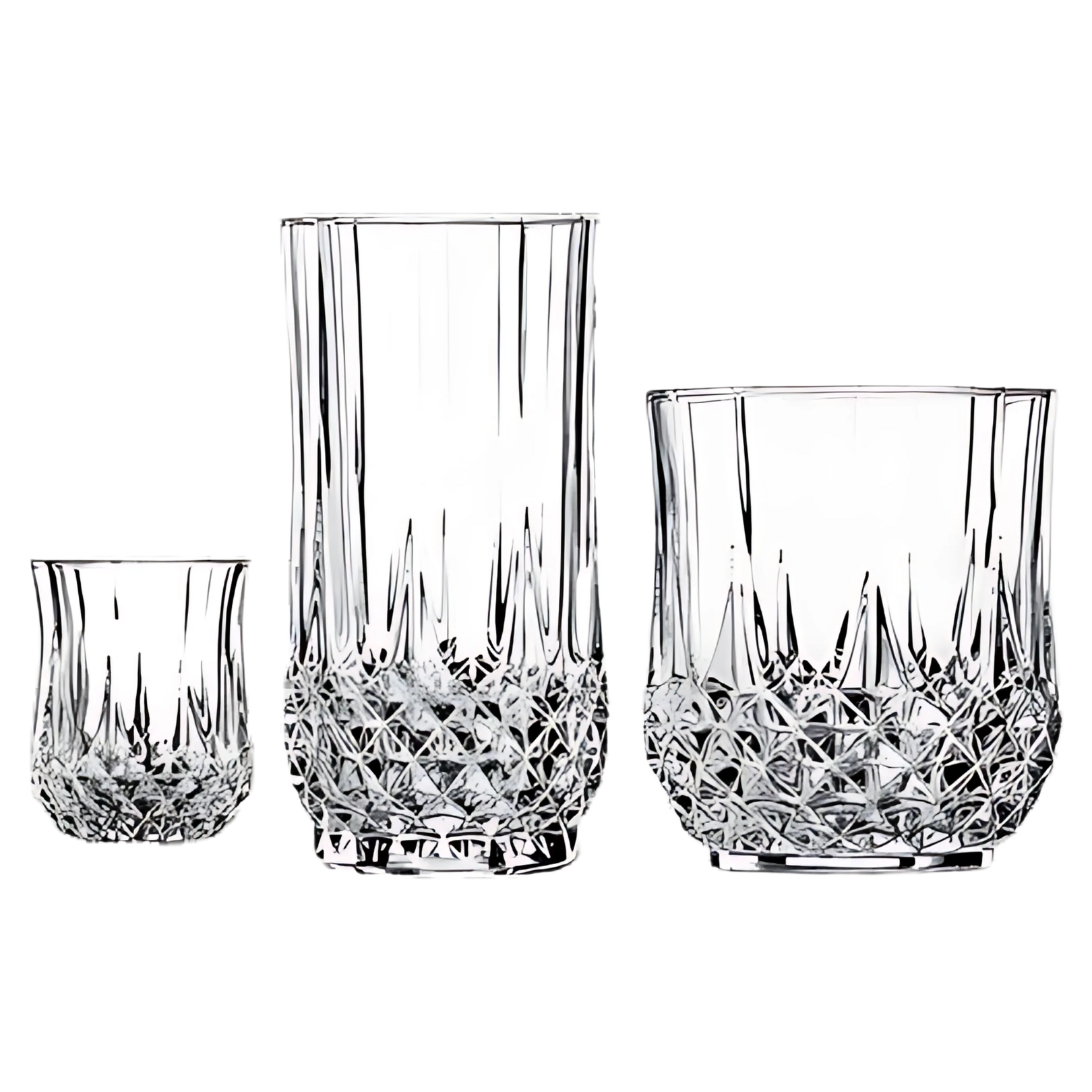 Cristal D'Arques Longchamp 1.5 oz Shot Glass 6Pc Set