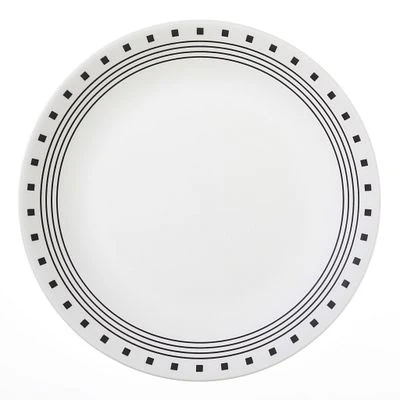 Corelle City Block 10.25" Dinner Plate