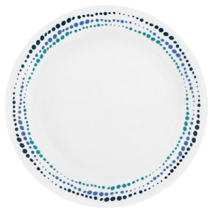 Corelle Ocean Blues 10.25" Dinner Plate