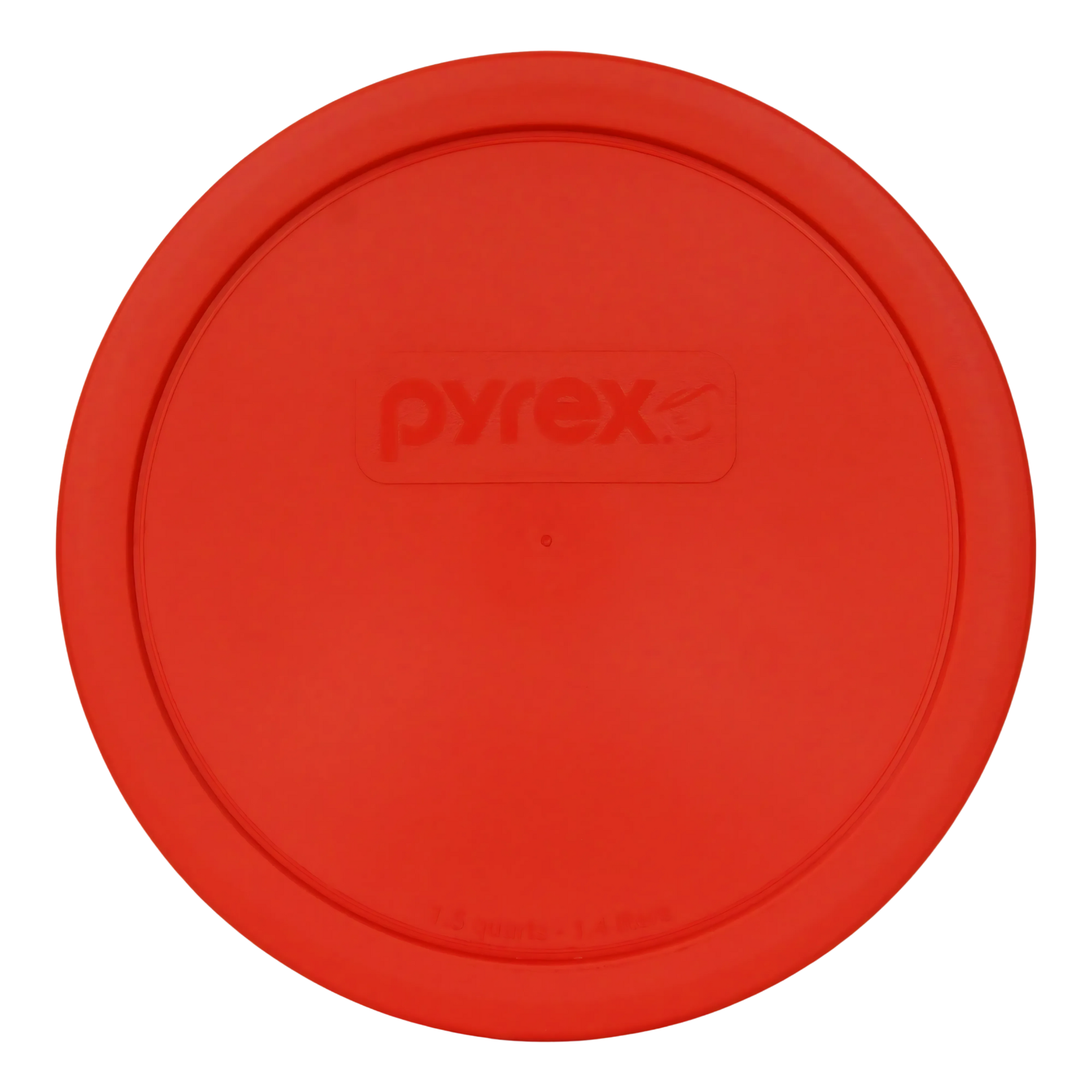 Pyrex Replacement 2 Pc Cover Set-Red (Round) for Pyrex Mixing Bowl (1.5 Quart)