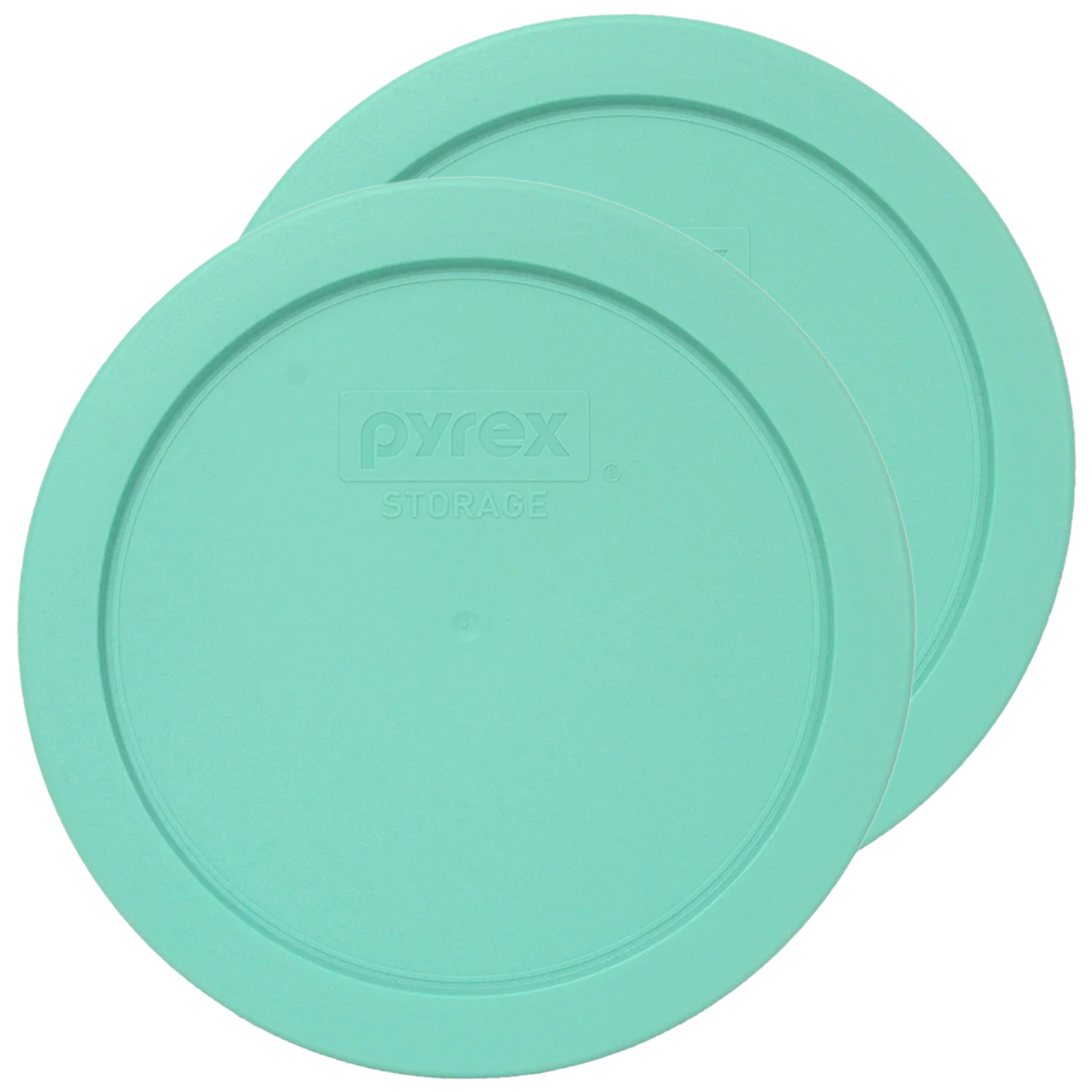 Pyrex Replacement 4 Pc Cover Set-Green (Round) for Pyrex Glass Container (4 Cups)