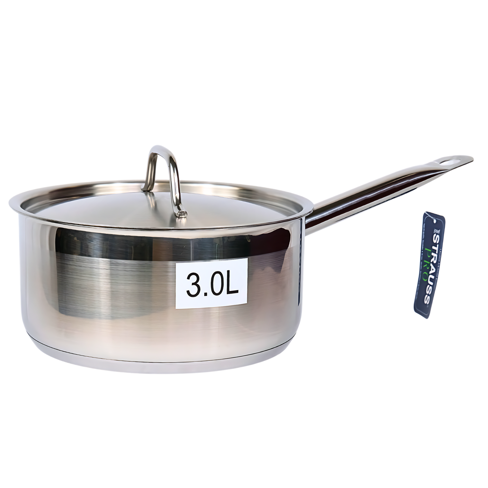 Josef Strauss Stainless Steel Saucepan 3L