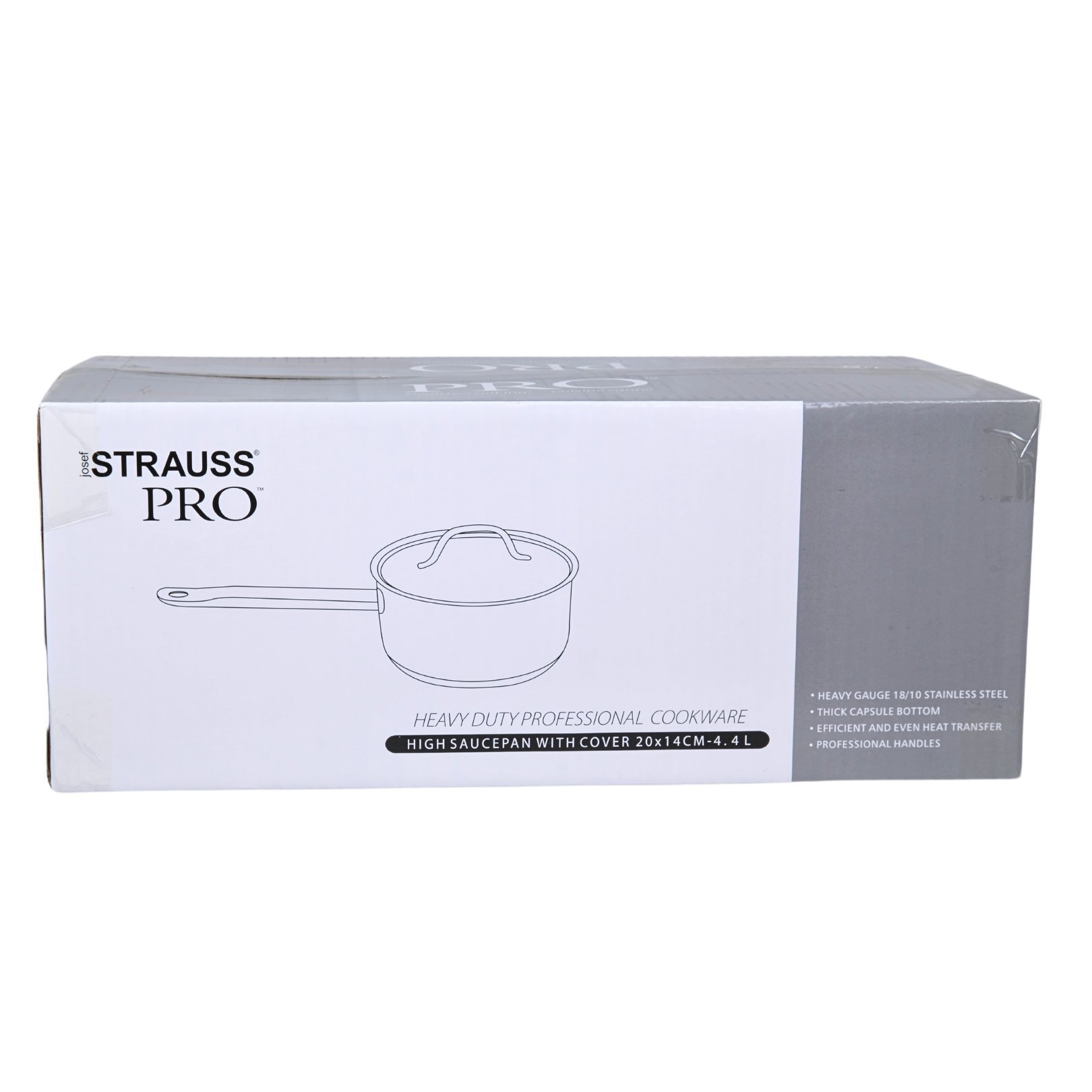 Josef Strauss Stainless Steel Saucepan 4.4L