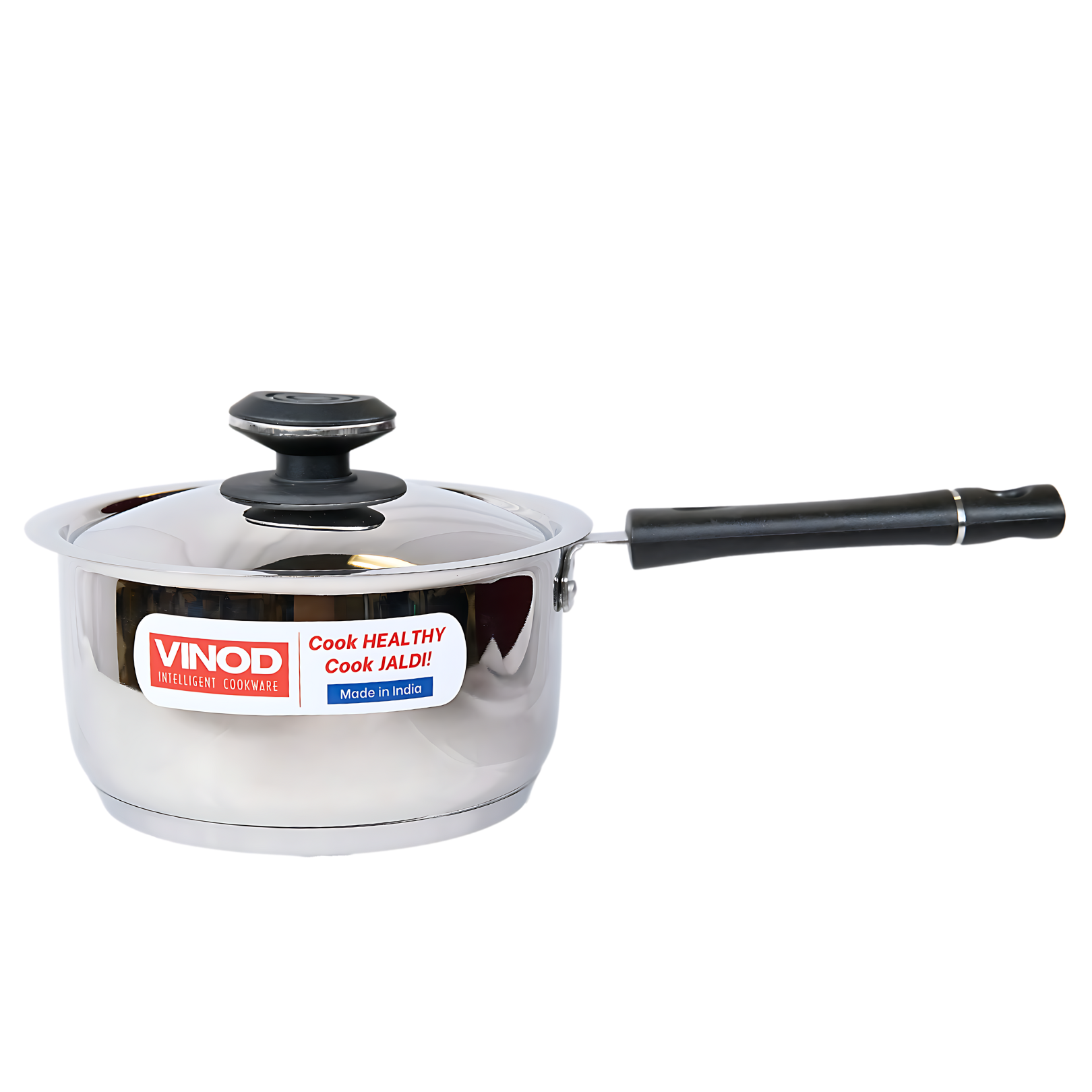 Vinod Platinum Tivoli Stainless Steel Saucepan 3L