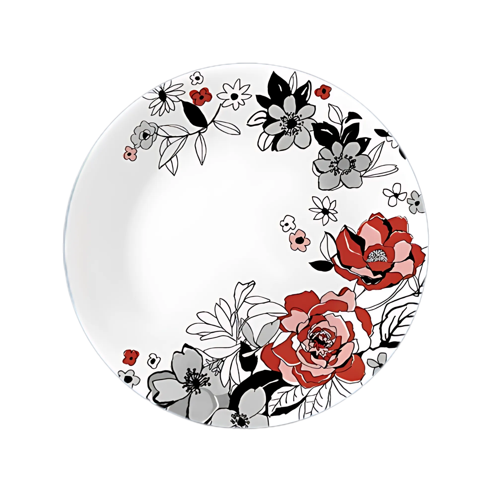 Corelle Chelsea Rose 8.5" Lunch Plate