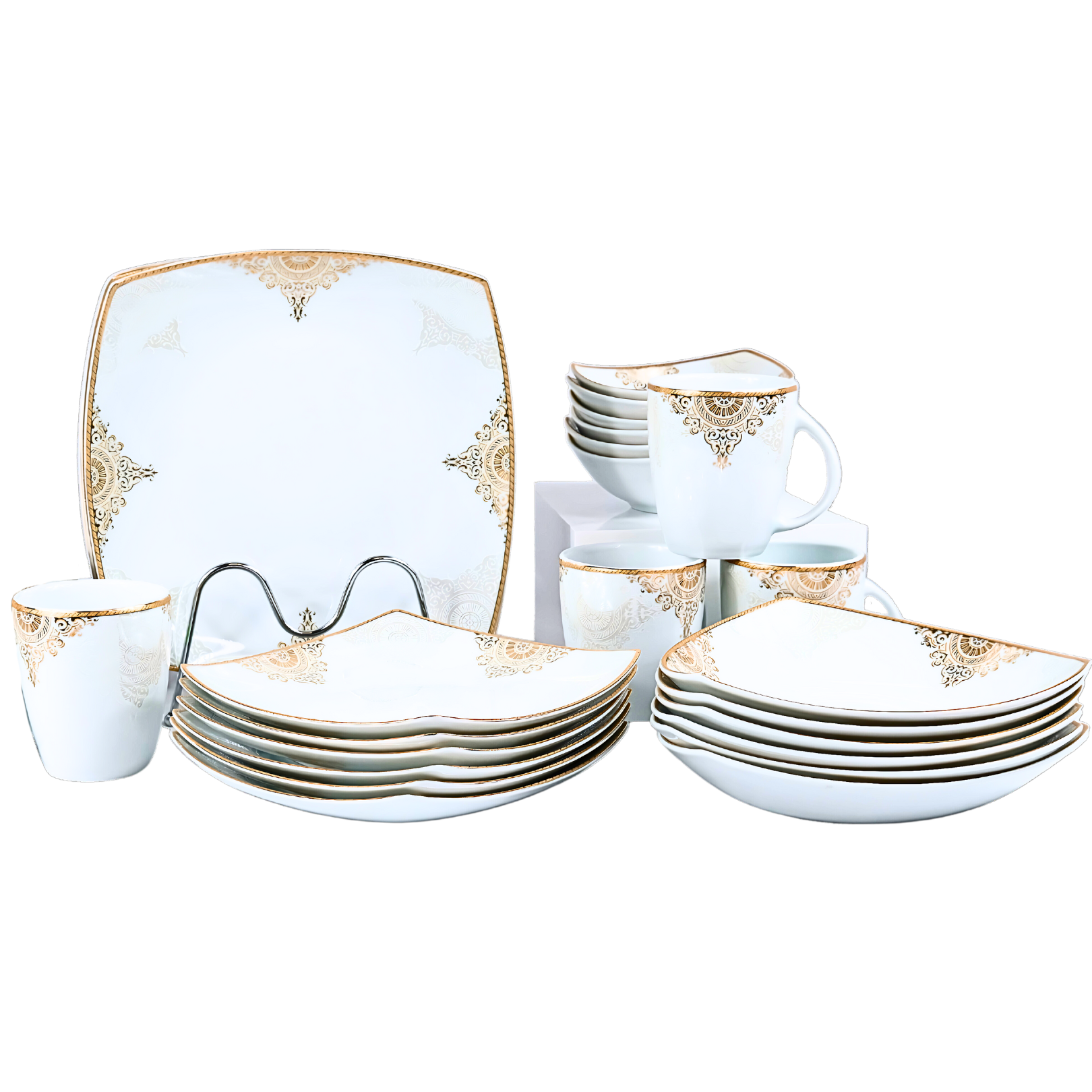 Victoria Gold 26 pc Dinner Set