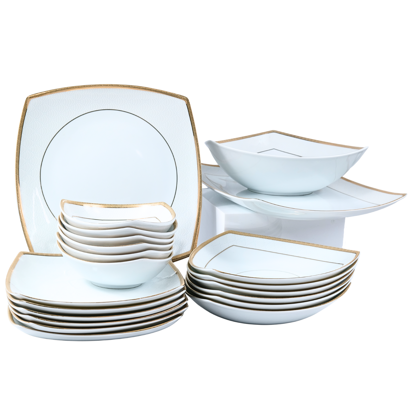 Victoria Gold (179) 26 pc Dinner Set