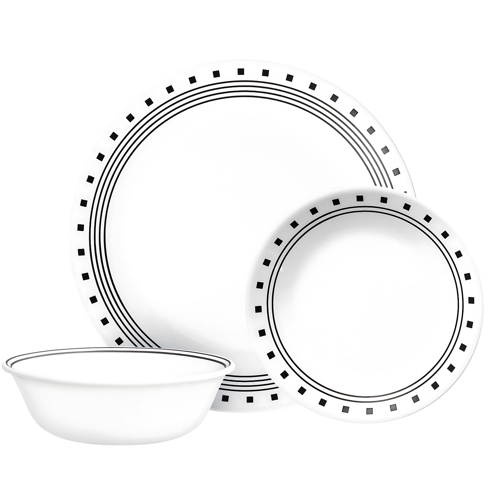Corelle City Block 12 pc Dinner Set