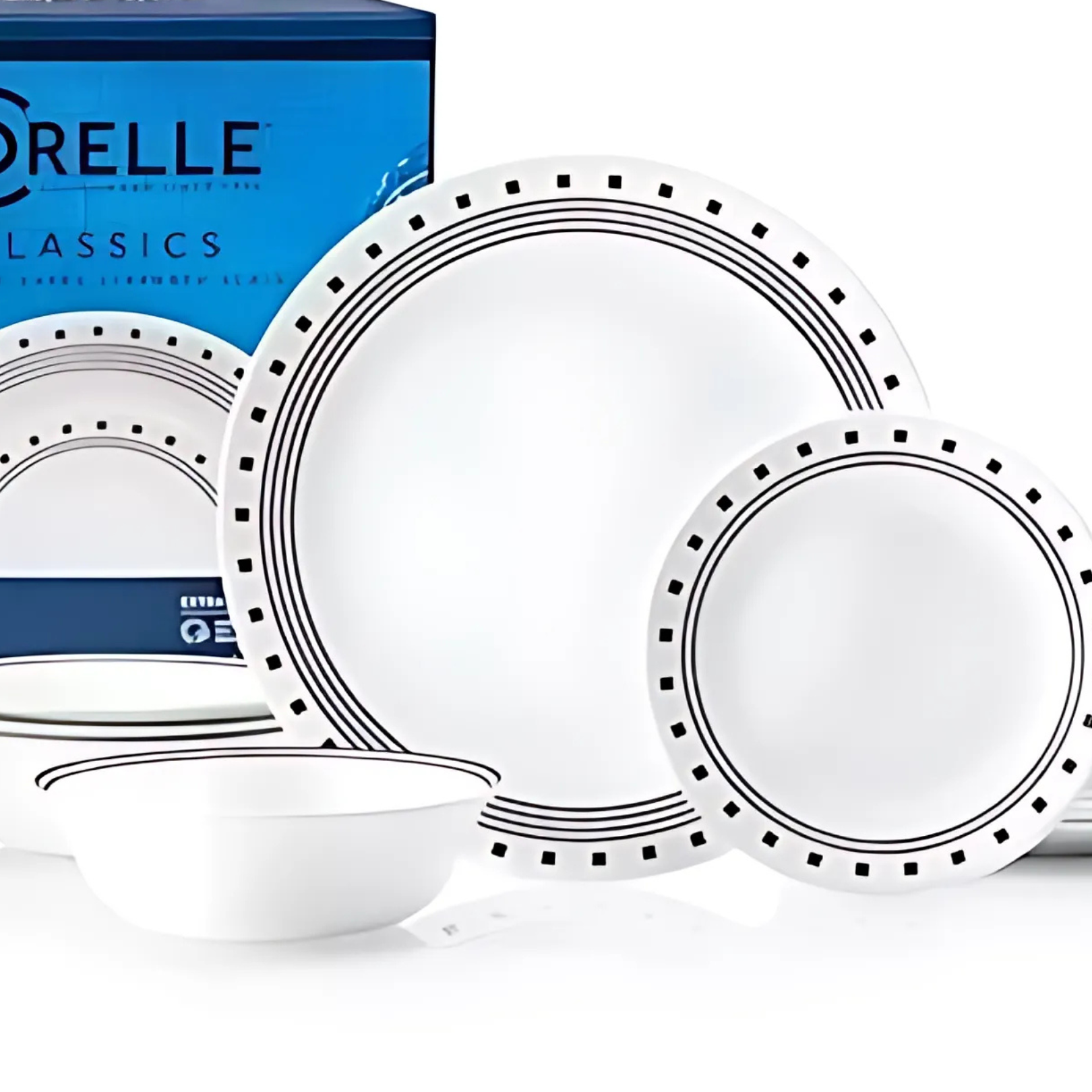 Corelle City Block 12 pc Dinner Set