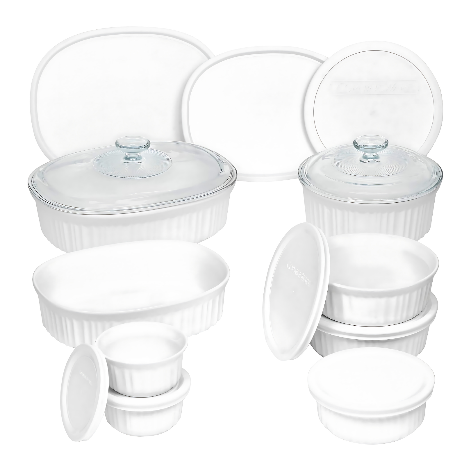Corningware French White Casserole Set (18Pc)