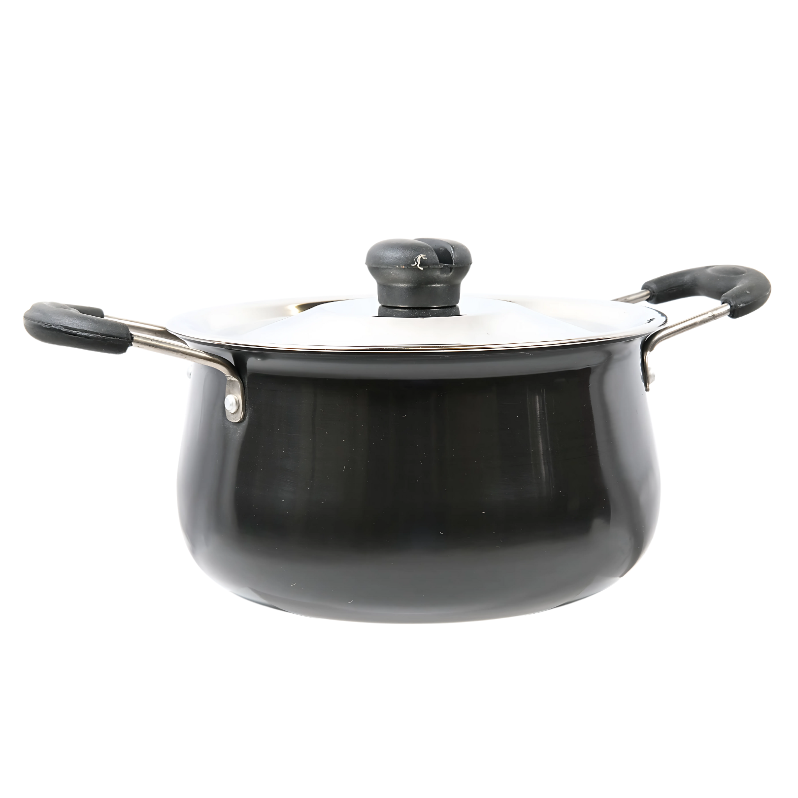 U Cook Hard Anodised Cooking Pot (Handi) 3.5L With Lid