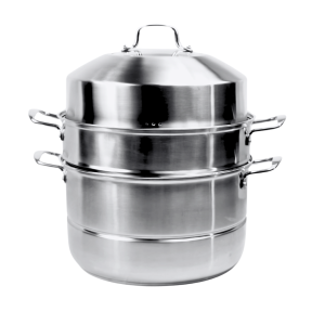 Pot King Stainless Steel 2 Layer 32cm Steamer