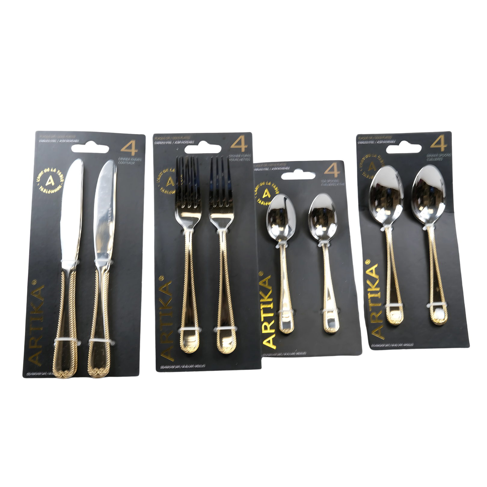 Artika Stainless Steel Dessert Fork 4Pc Set