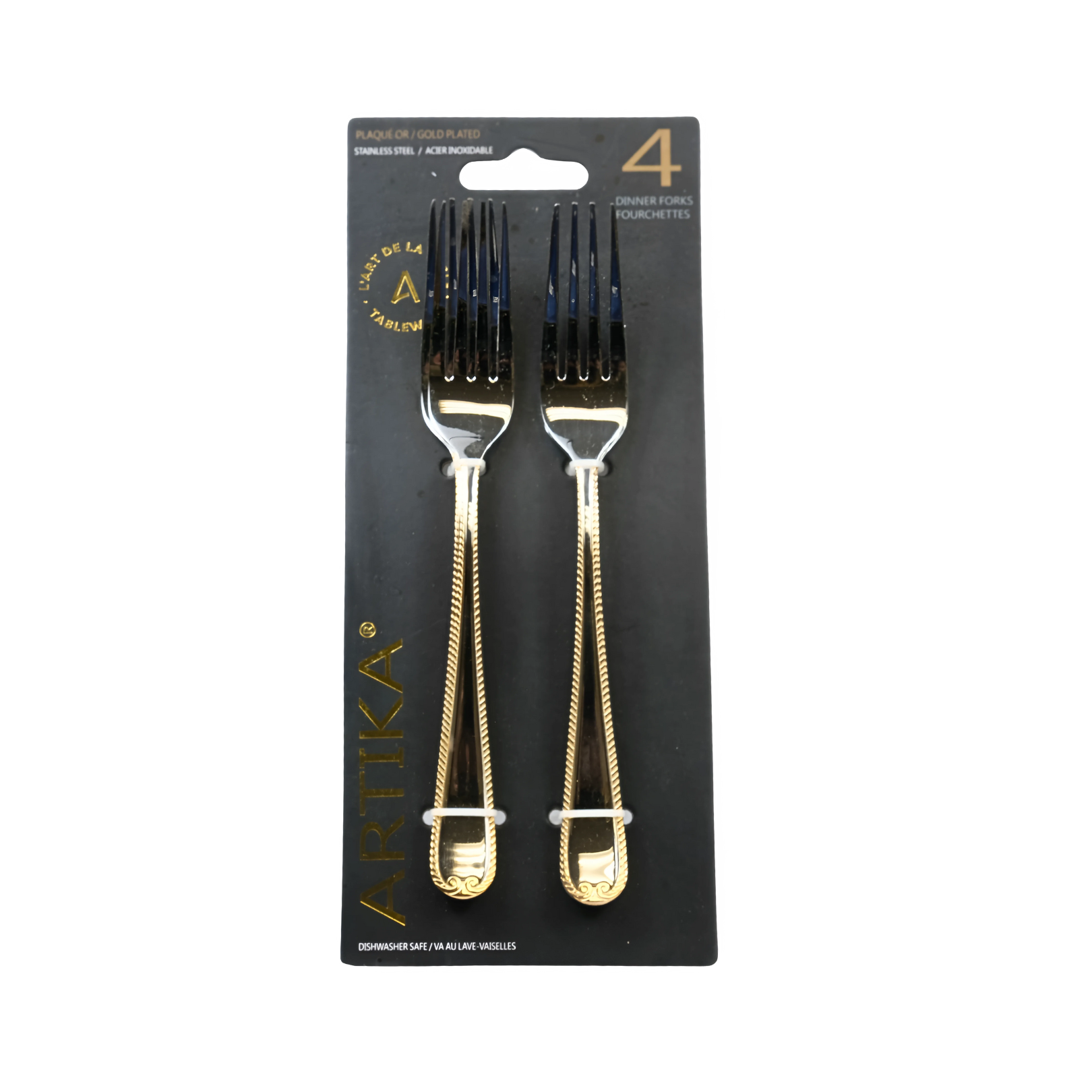 Artika Stainless Steel Dinner Fork 4Pc Set