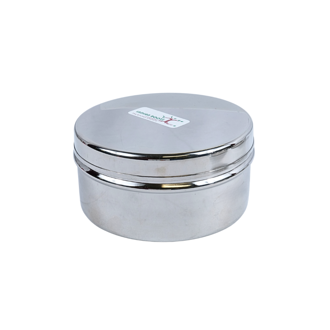 Indian Roots Stainless Steel 16oz Storage Container