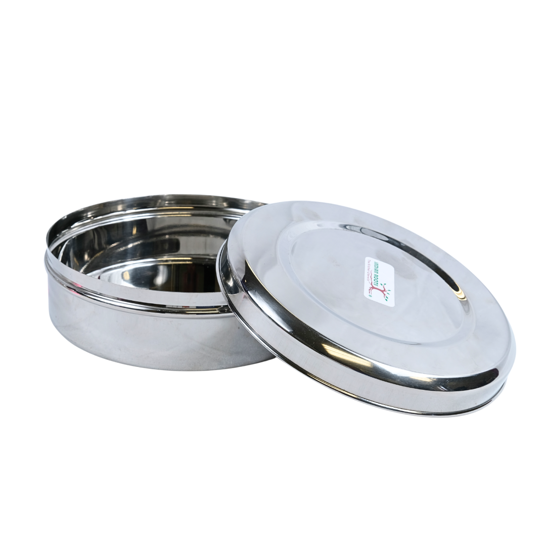 Indian Roots Stainless Steel 20cm Storage Container