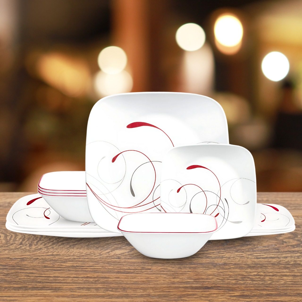 Corelle Splendor Square Dinnerware