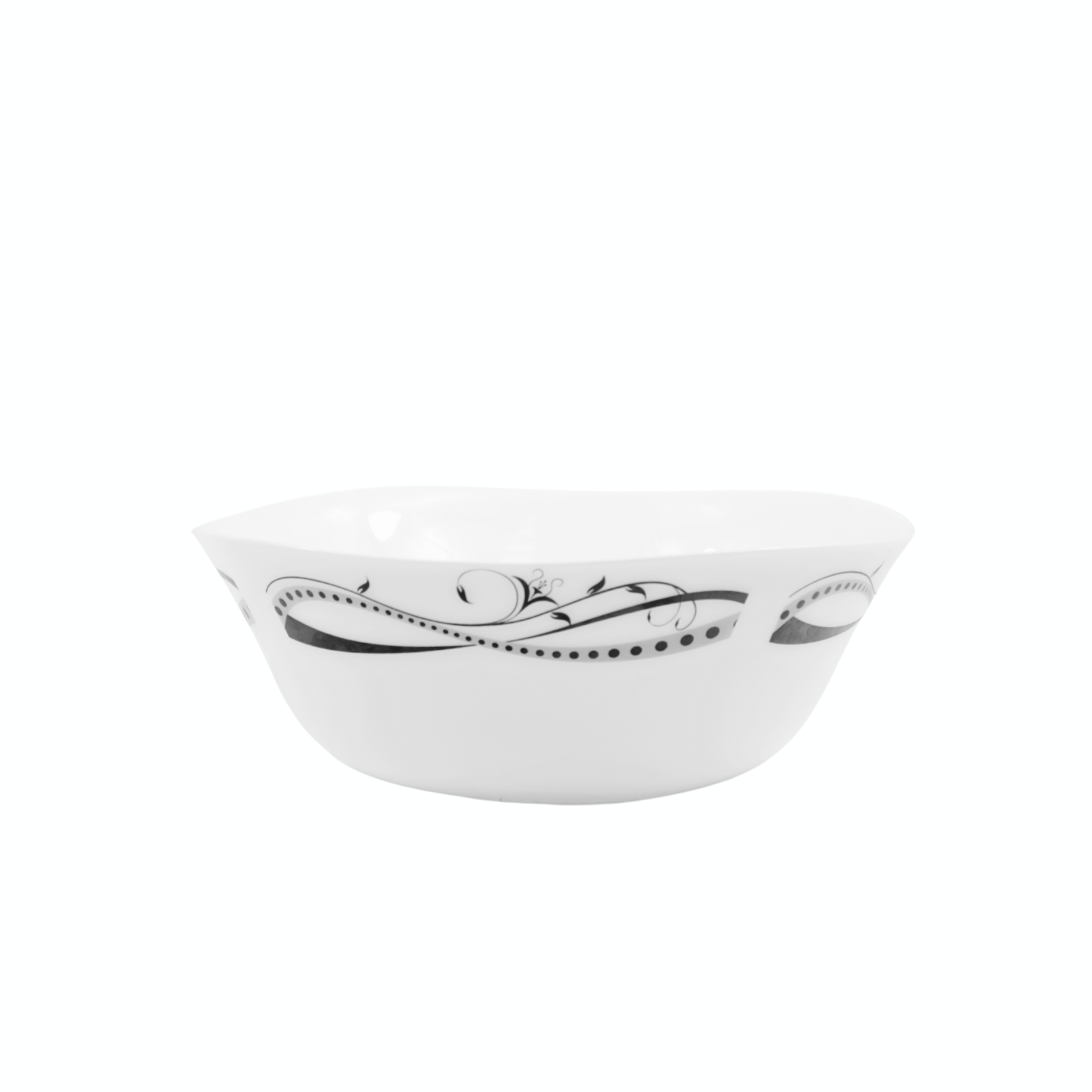 Victoria Black Vines Serving Bowl