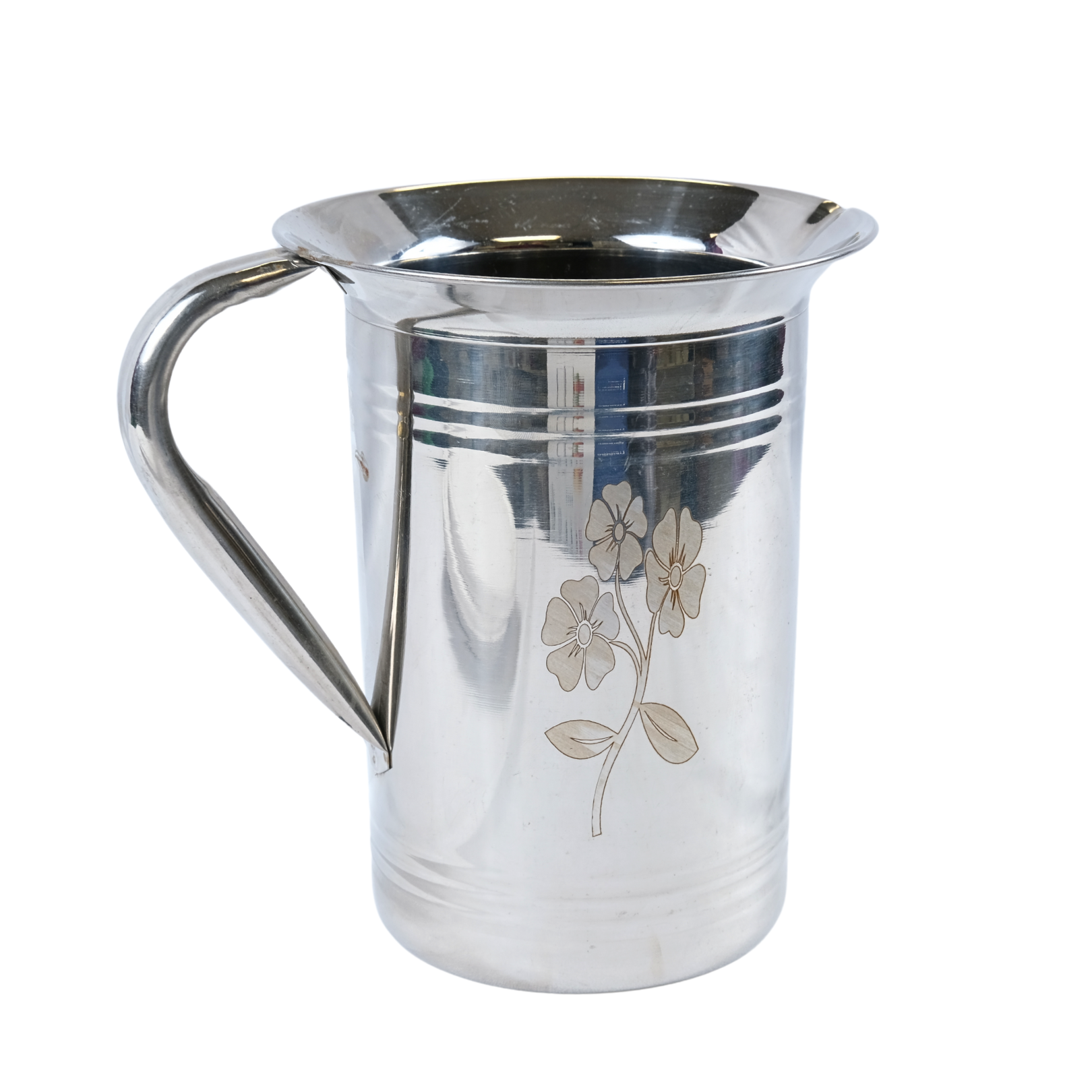 Indian Roots Stainless Steel 2L Water Jug