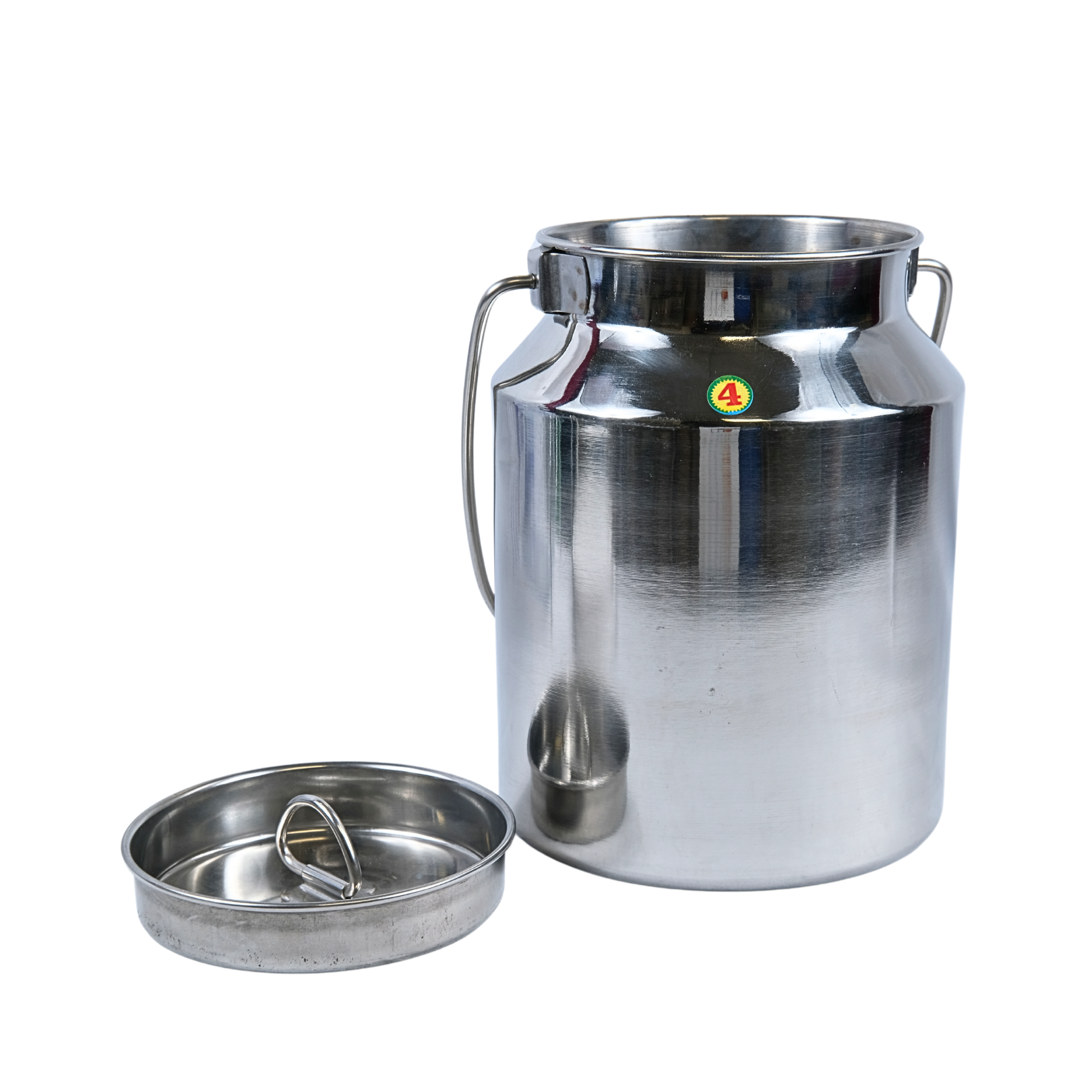 Stainless Steel 4L Milk Can