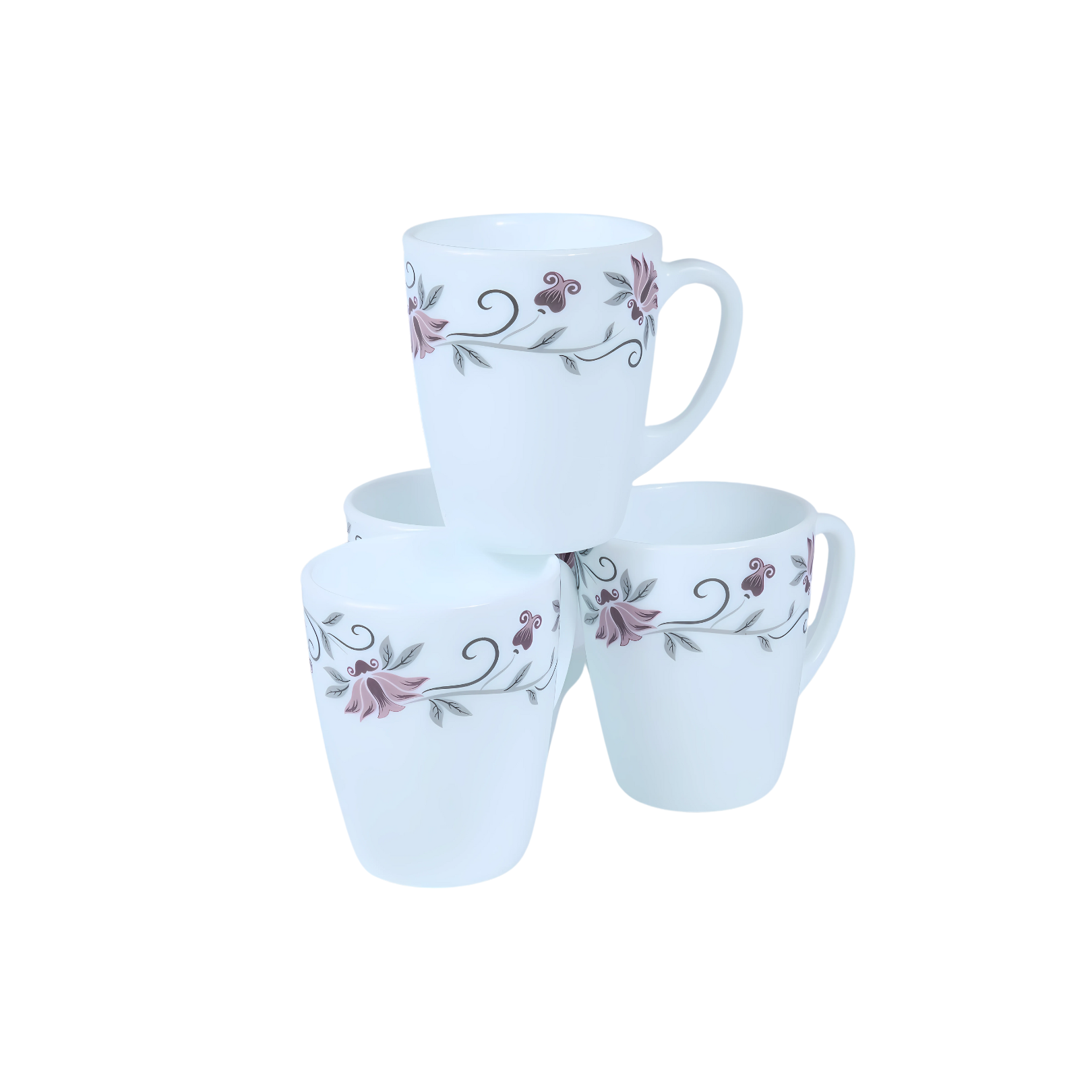 Victoria Pink Grey 10oz Cup