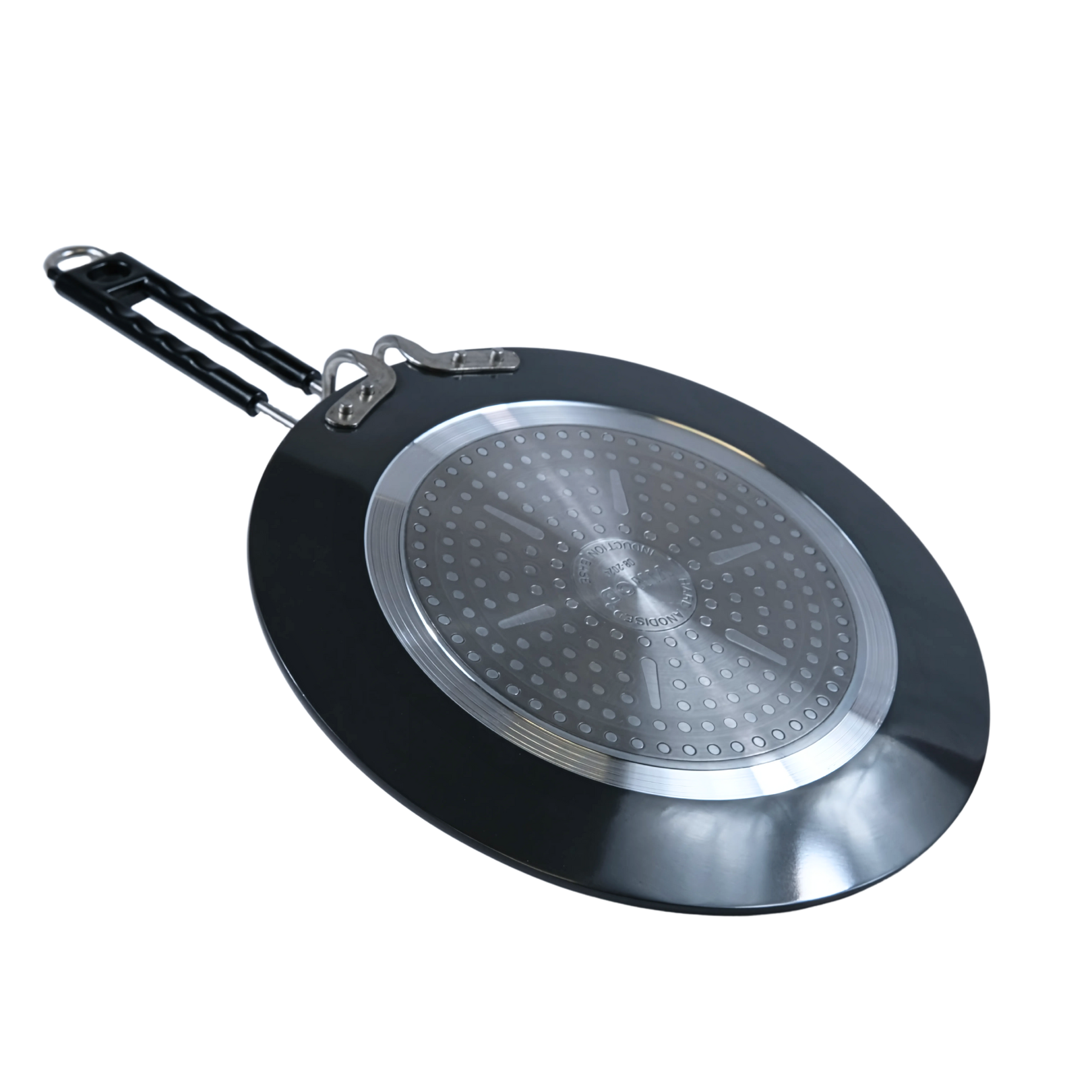 Vinod Hard Anodised 26cm Flat Tawa/Griddle