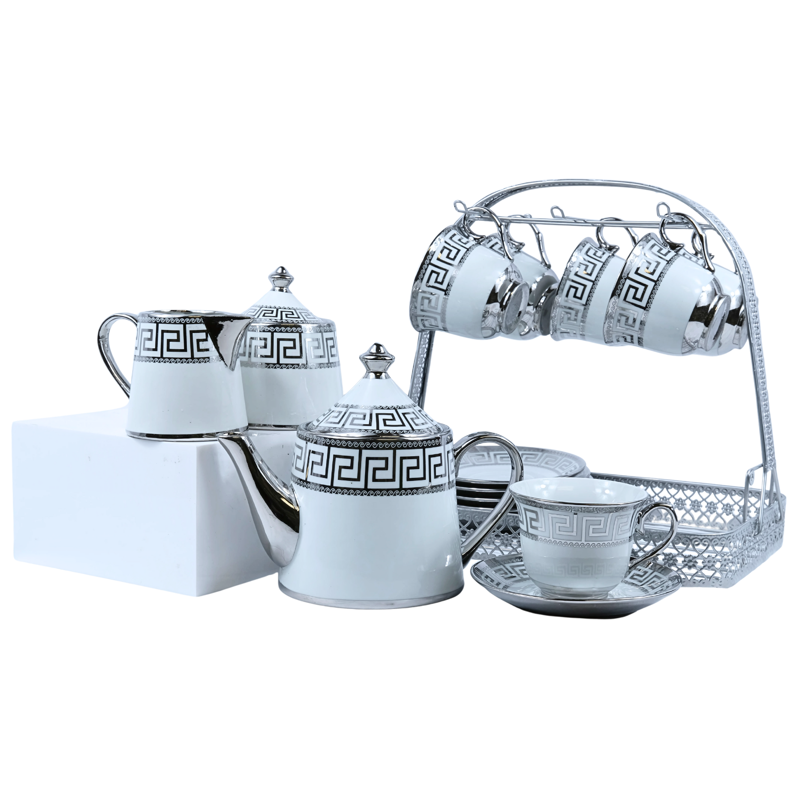 BW 15pc Tea Set with a Stand