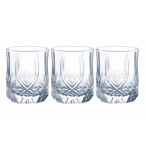 Luminarc Old Fashion Brighton Rocks 4pc Glass set (9oz-27cl)