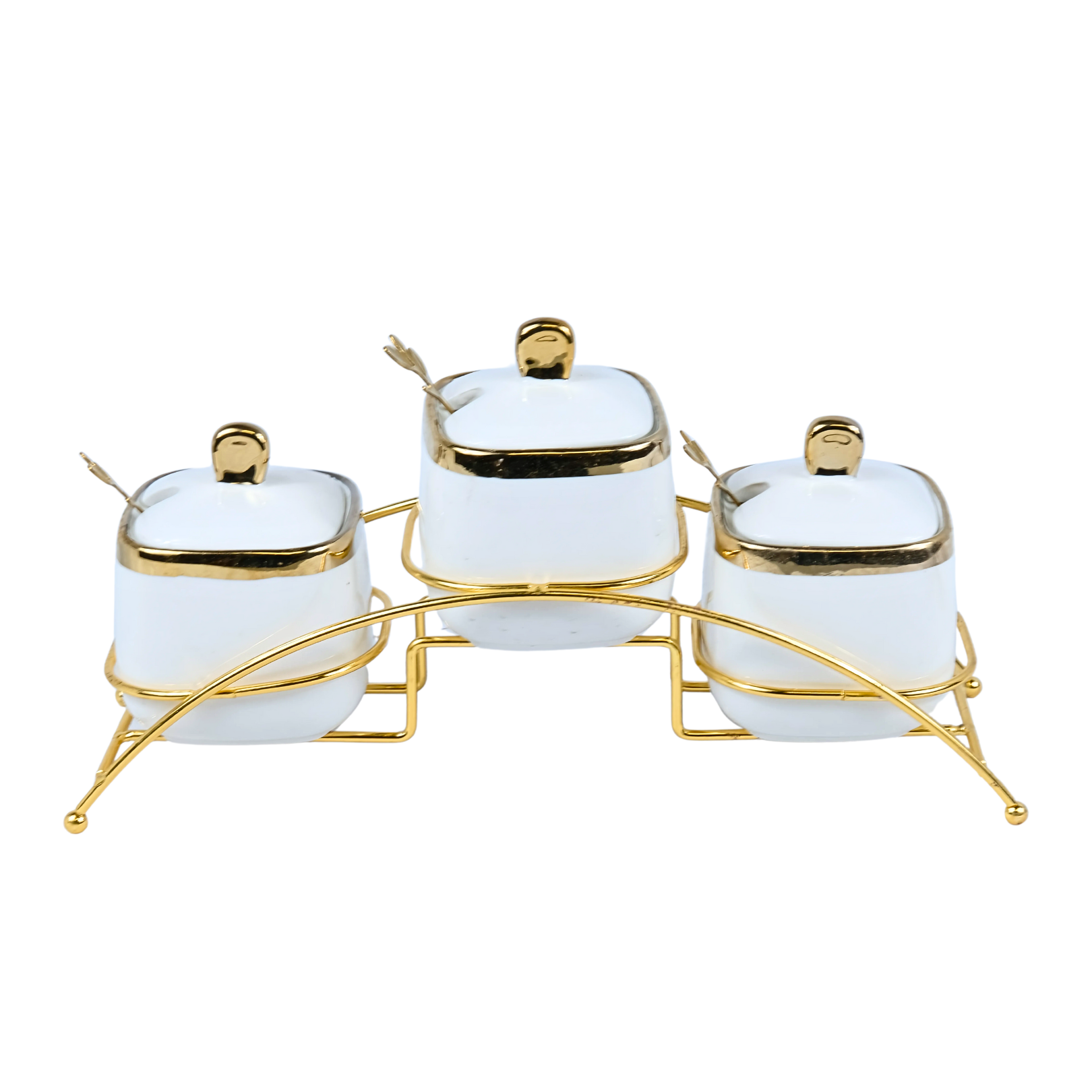 3 Section Server (White)